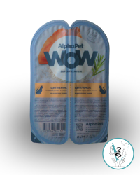 Альфа пет д/кошек "Цыпленок сочные кусочки в соусе" 80г