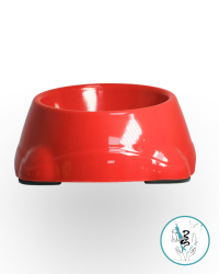 Миска меламиновая 260 мл. красная 