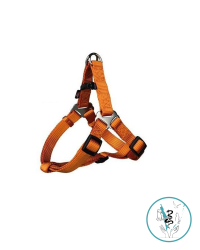 Шлейка оранжевая, грудь 80 см