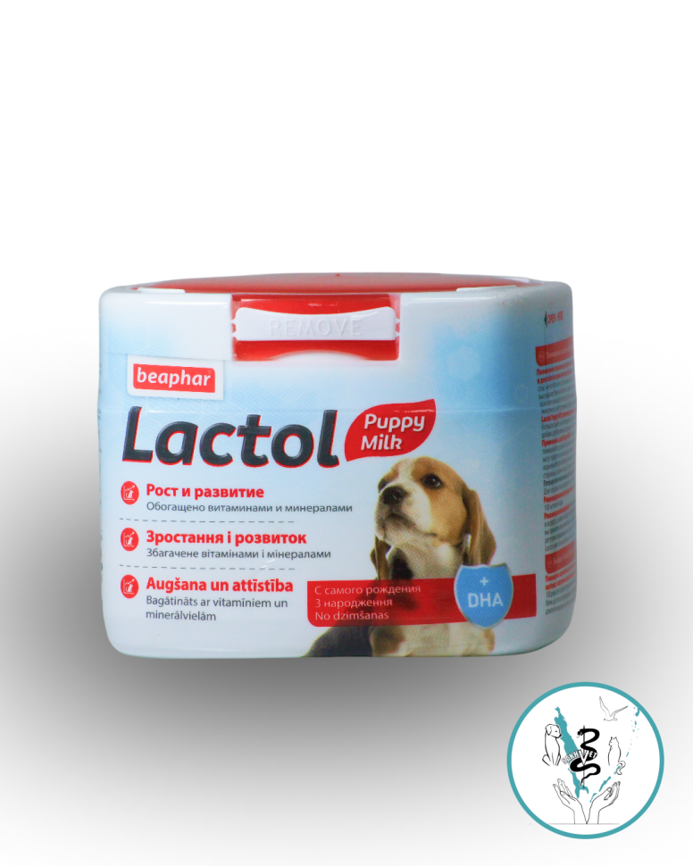 Беафар "Lactol puppy" заменитель материнского молока, 250 гр