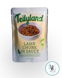 Корм влажный для кошек кусочки с ягненком в соусе, 85 г