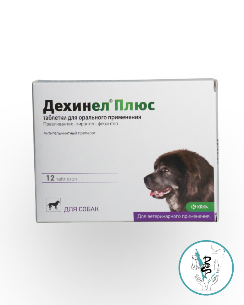 Дехинел плюс 1 таб на 35 кг веса