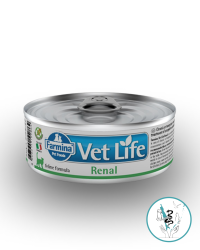 Vet Life Renal Влажный корм д/кошек хронич.болезнь почек,вспом.тер-ия при застойной сердеч недостат.