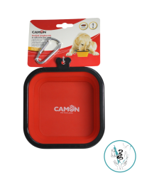 Миска складная дорожная 100 мл красная