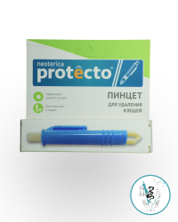 Пинцет для удаления клещей Протекто