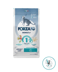 Форза сухой монобелковый корм для взрослых кошек при аллергии (океаническая рыба) 1,5 кг