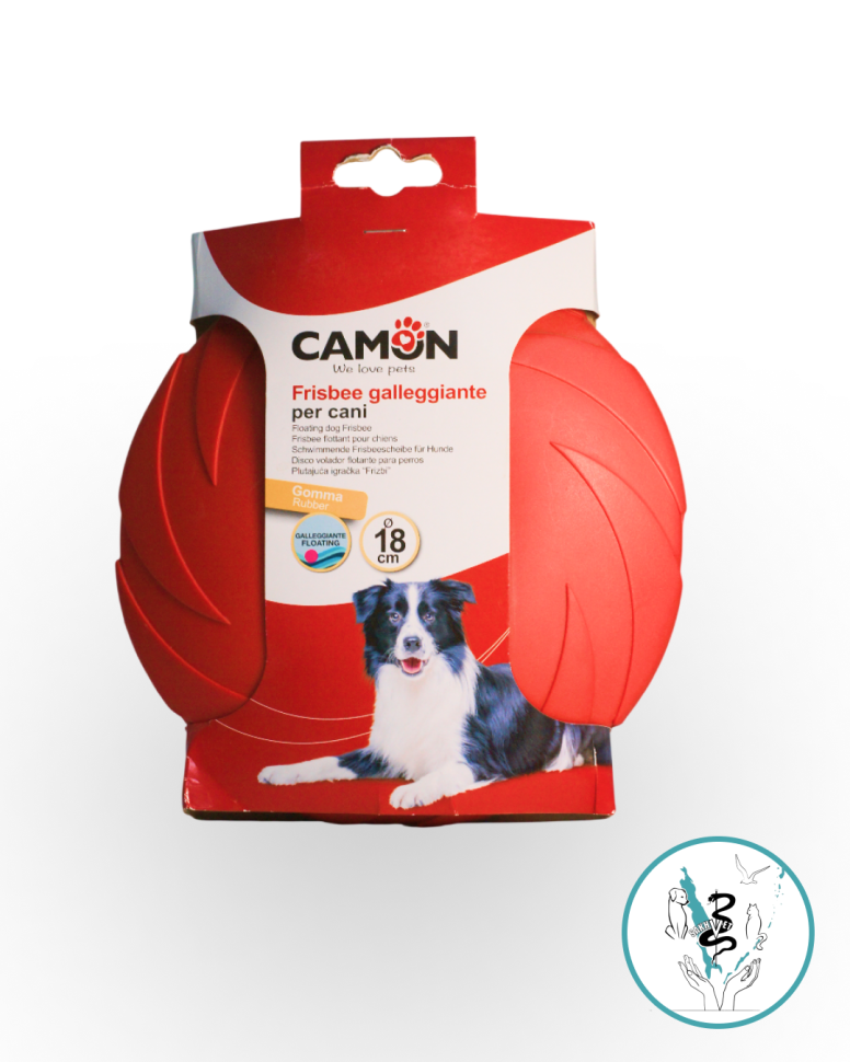 Камон игрушка фрисби резиновый 18 см
