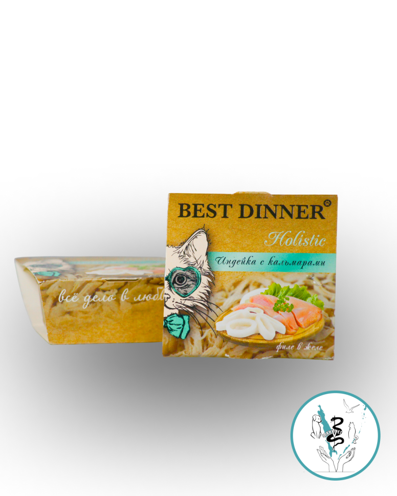 Бест Диннер Конс  д/котят "Паштет с индейкой" 100 гр 