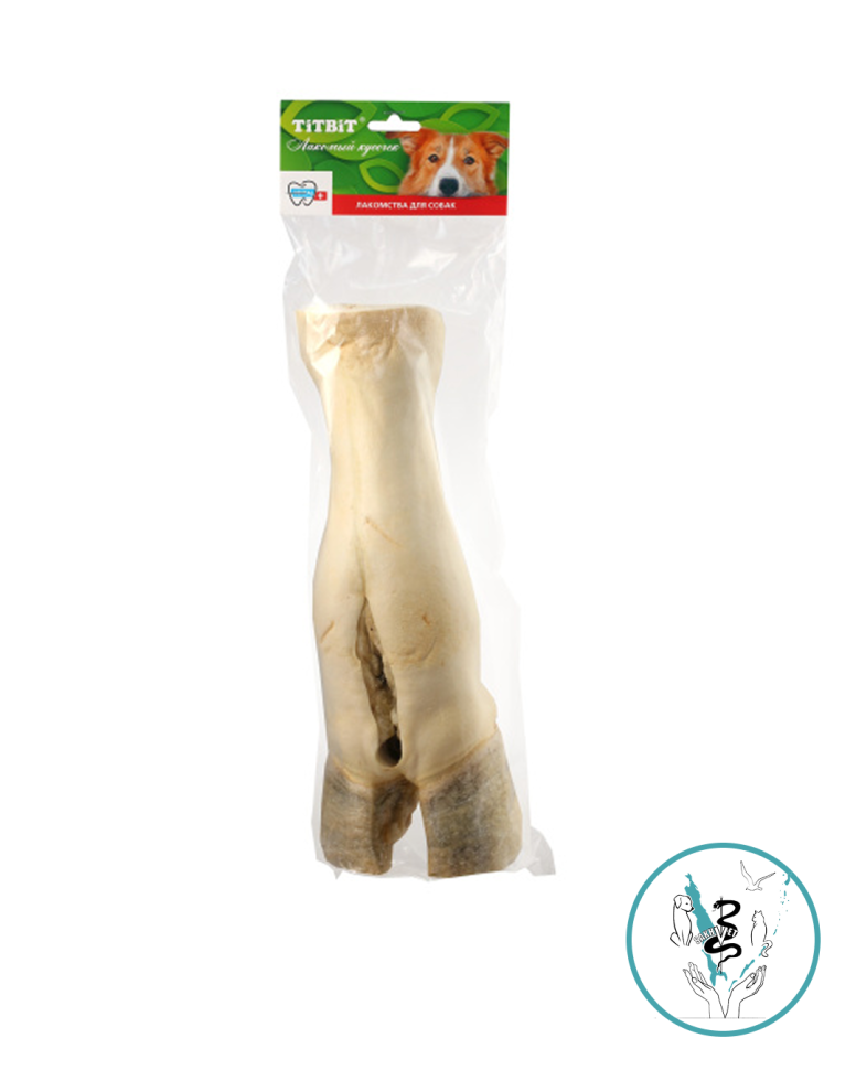 Титбит лакомство для собак Нога говяжья (мягкая упаковка) Титбит лакомство для собак Нога говяжья (мягкая упаковка)
