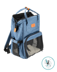 Камон рюкзак-переноска голубая 