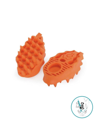 Щетка для вычесывания шерсти форма собака