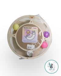 Игровой трек для кошек Круг с шариками