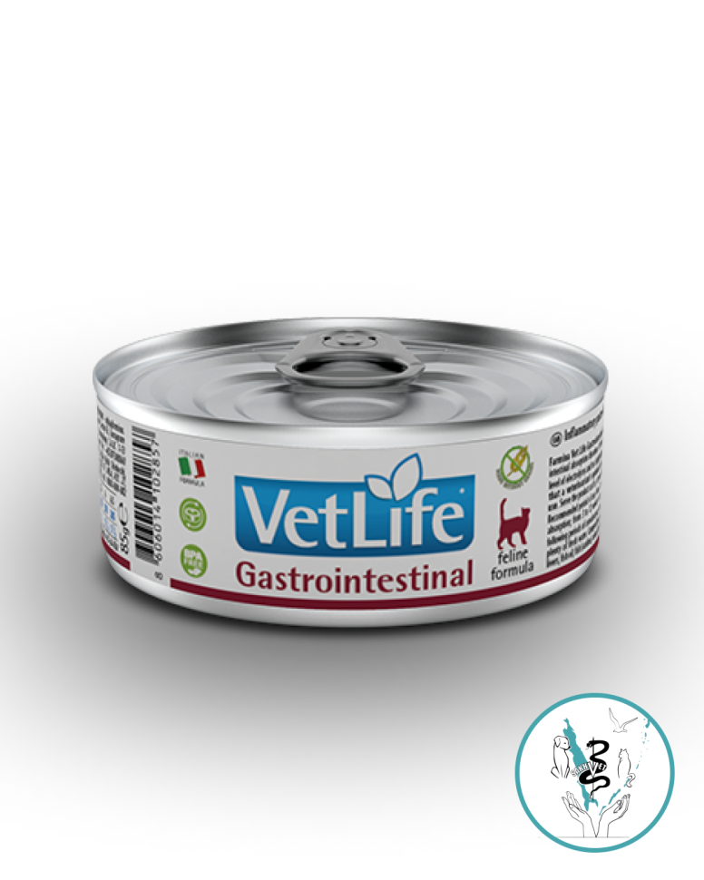 Vet Life Gastro-Iintestinal влажный корм д/кошек 85 гр