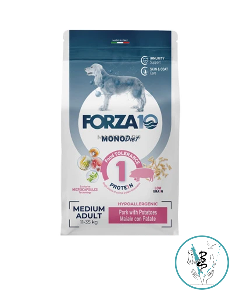 Форза сухой корм для взр/с средних пород со свининой и картофелем 1,5 кг.