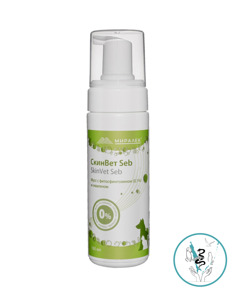 Мусс Скинвет Seb 160 мл Мусс Скинвет Seb 160 мл