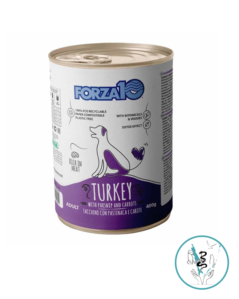 Форза влажный корм для собак с индейкой 400 гр. Форза влажный корм для собак с индейкой 400 гр.