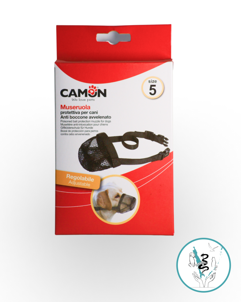 Камон намордник нейлоновый для собак , закрытый (размер XL)