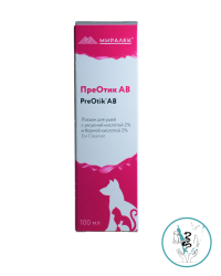 Лосьон для ушей ПреОтик АВ 100мл 