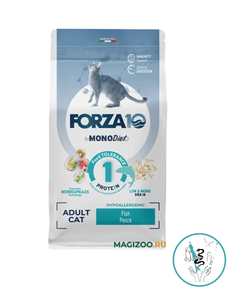 Форза диетический корм для взрослых кошек, 1,5 кг