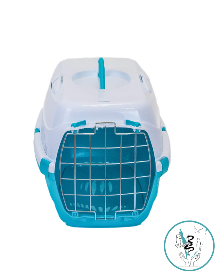 Переноска для животных "Спутник-1" бирюзовый