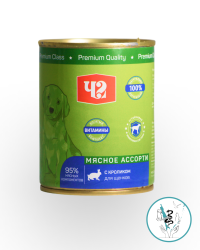 Конс д/щенков кролик 340 г