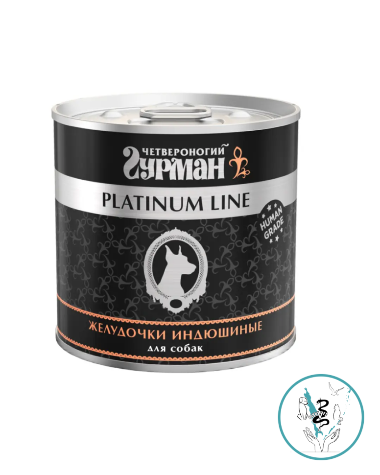 ЧГ Платинум Корм д/собак желудочки индюшиные в желе 240 гр ЧГ Платинум Корм д/собак желудочки индюшиные в желе 240 гр