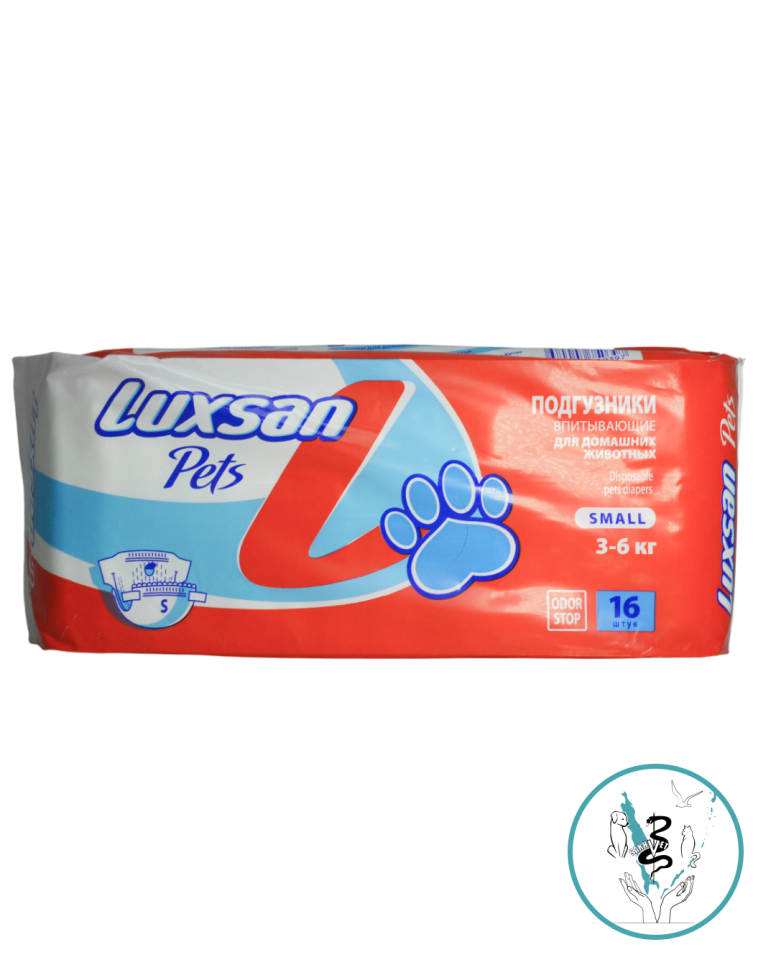 Подгузники Luxsan  3 - 6  кг  1 шт 