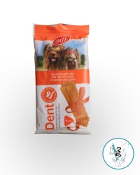 Жевательный chek DENT для собак мелких пород со вкусом сыра  (4 шт в уп.)