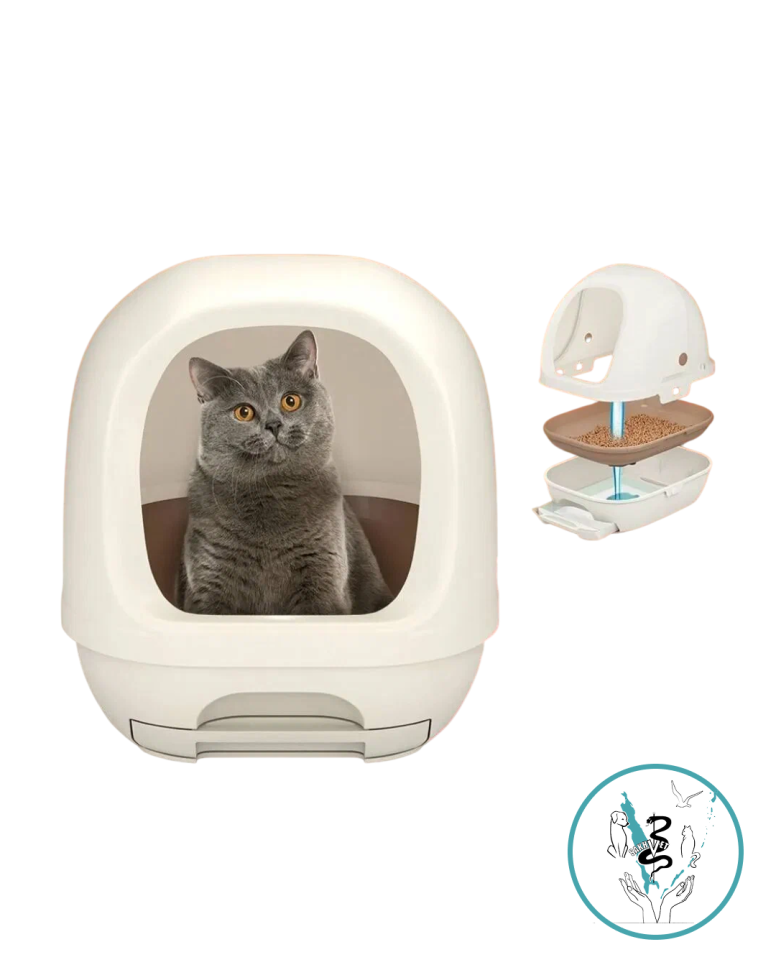 Туалет для кошек KAO/Unicharm системный, закрытый 