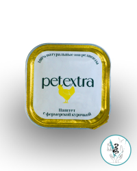 Петекстра Влажный корм для взрослых кошек (курочка) 100 гр.